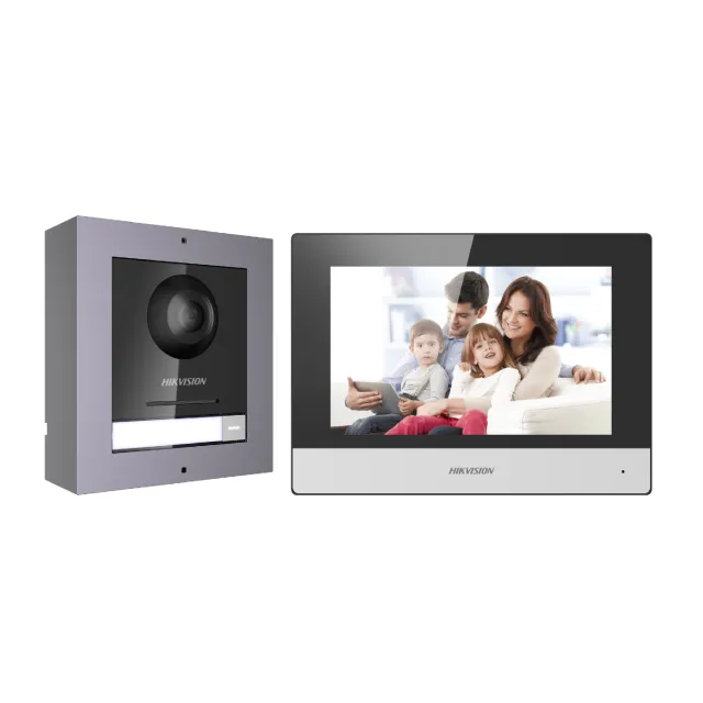 Video Intercom KIT | DS-KIS602(B) — Alarm & Intercom available in Singapore from JHU Tech