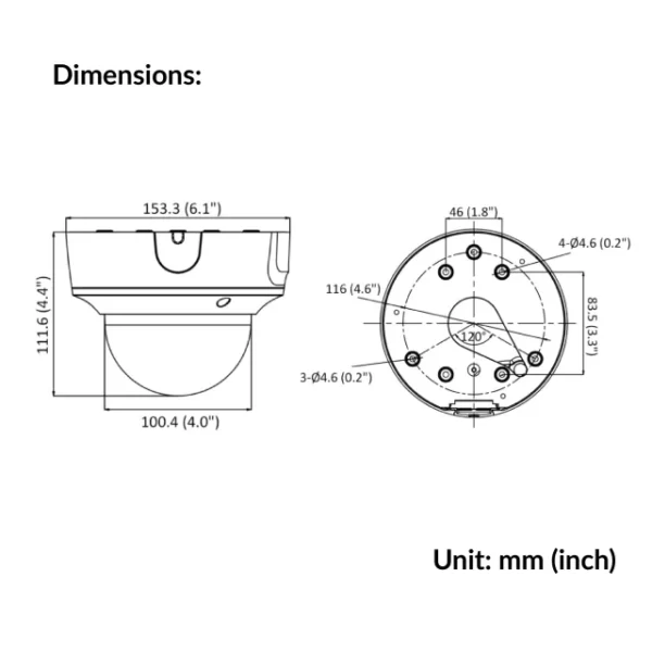 4MP AcuSense Motorized Varifocal Dome Network Camera | DS-2CD2743G2-IZS - Image 5