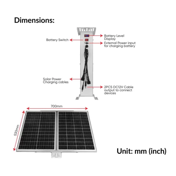 Solar All In One Package | VSL-SP8040-CL (All in One Package 80W40AH) - Image 3