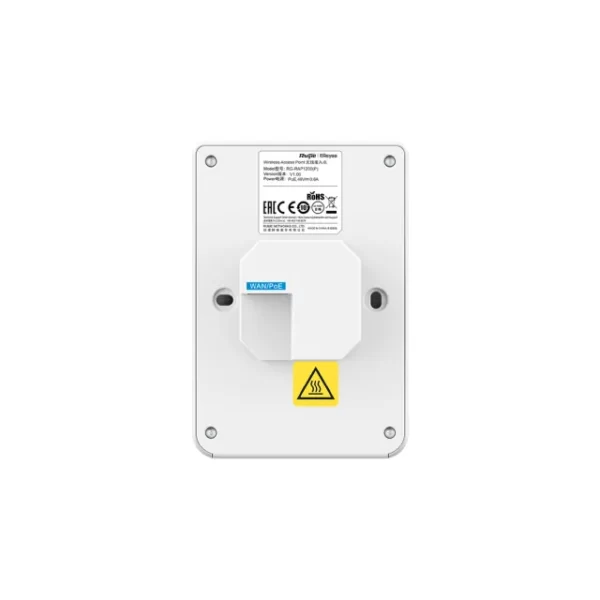 Dual-Band Gigabit Wall Plate Access Point (Ruijie) | RG-RAP1200(P) - Image 3