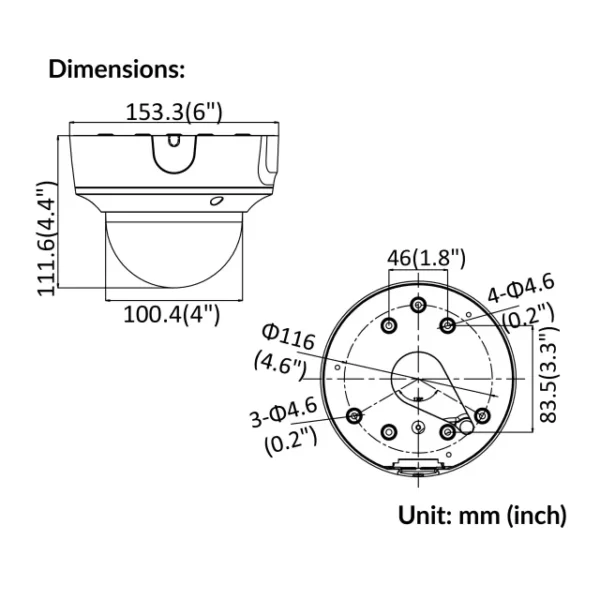 2MP WDR Varifocal Dome Network Camera | DS-2CD2721G0-IZS - Image 5