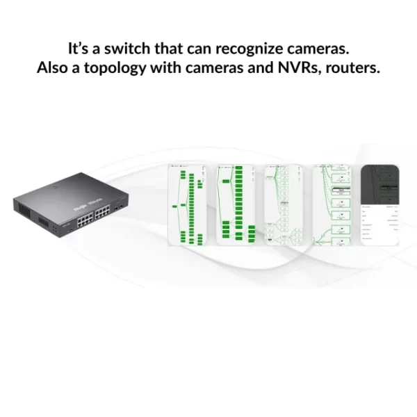 8-Ports Cloud Managed PoE Switch (Ruijie) | RG-ES209GC-P - Image 3