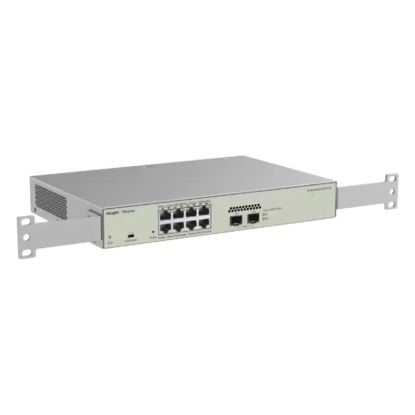 10-Port Gigabit Layer 2 Cloud Managed PoE Switch | RG-NBS3100-8GT2SFP-P-V2 - Image 2
