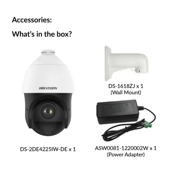 4-inch 2MP 25X IR Network Speed Dome | DS-2DE4225IW-DE (T5) - Image 6